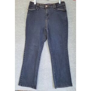 Vintage L.A. Blues Jeans Womens 16 Blue Stretch Straight Leg Denim